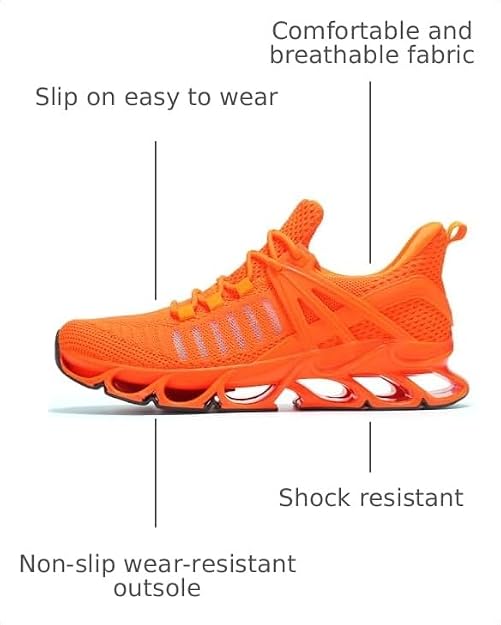 Men's Running Walking Fashion Sneakers