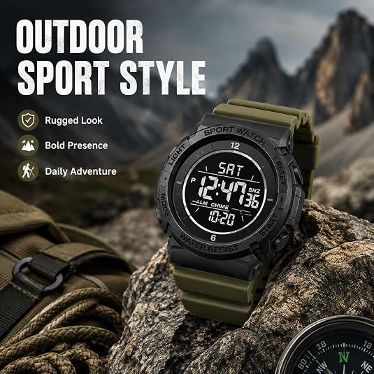 Mens Digital Watch
