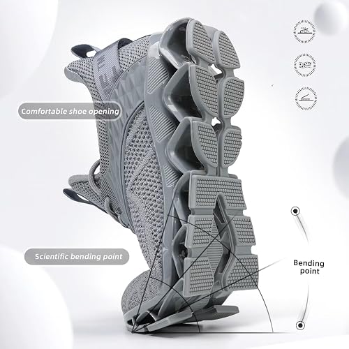 Men's Fashion Sneakers Slip on Walking Running Shoes