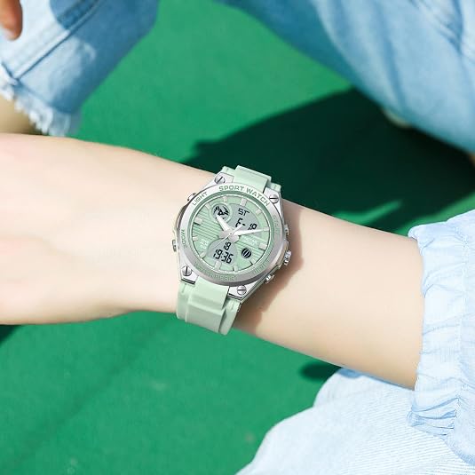 Womens Digital Watch Sport Waterproof Watch