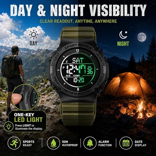 Mens Digital Watch