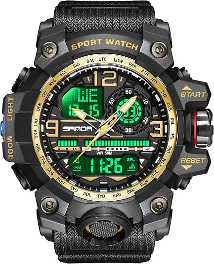 Men's Watches Sports Outdoor Waterproof Military Watch