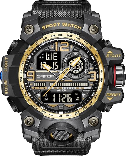 Men's Watches Sports Outdoor Waterproof Military Watch