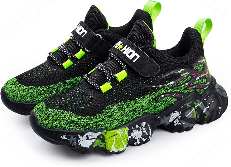 Kids Sneakers Boys Girls Sports Tennis Lightweight Running Shoes