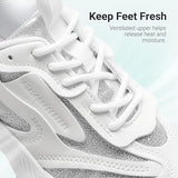 Girls Chunky Sneakers Jelly Sole Shoes